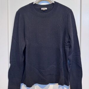 J. Crew Black Cashmere Sweater